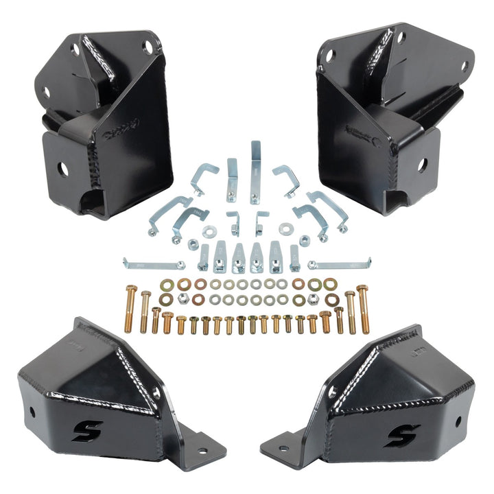 Jeep JL/JLU High Clearance Rear Long Arm Brackets Synergy MFG | SKU 8892-04