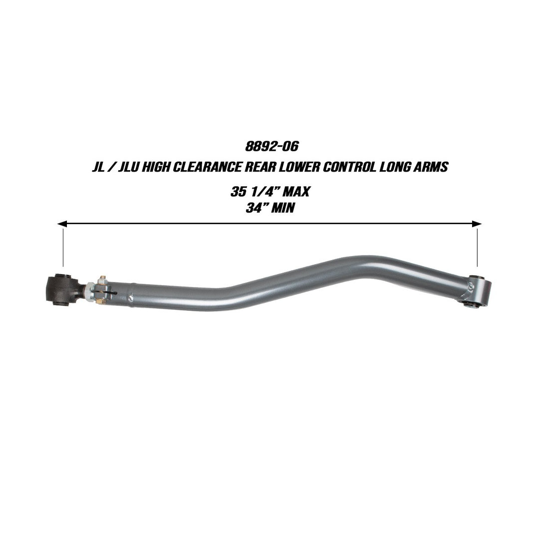 Jeep JL/JLU High Clearance Rear Lower Control Long Arm Synergy MFG | SKU 8892-06