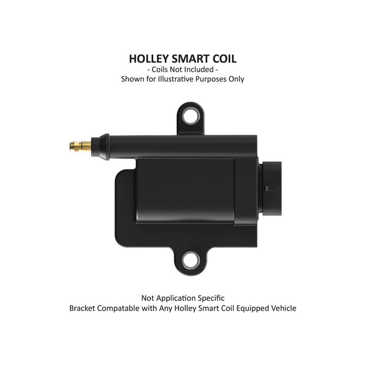 Holley Smart Coil Remote Coil Relocation Brackets | SKU 561-131