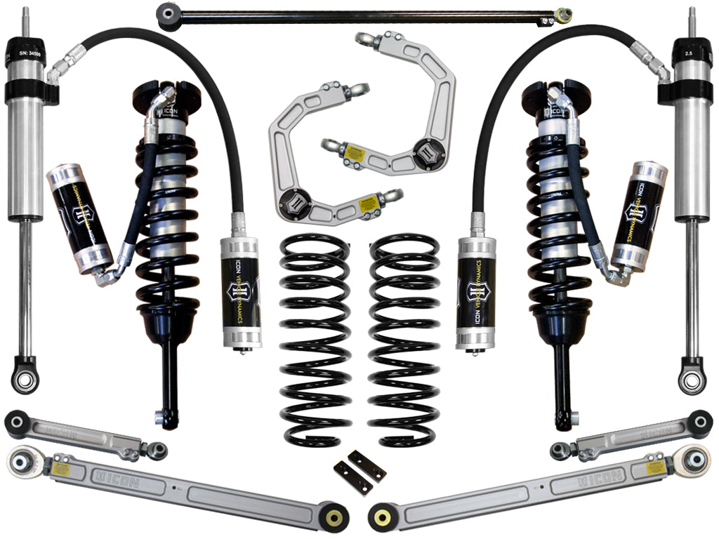 ICON 2010-Up Lexus GX460 0-3.5" Lift Stage 6 Suspension System Billet UCA (K53186)