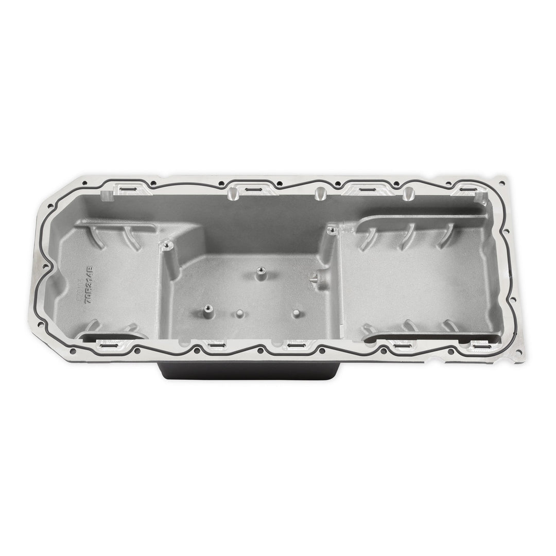 Holley Gen III Hemi Swap Oil Pan - Mid-Sump - Hellcat - Black | SKU 302-64BK