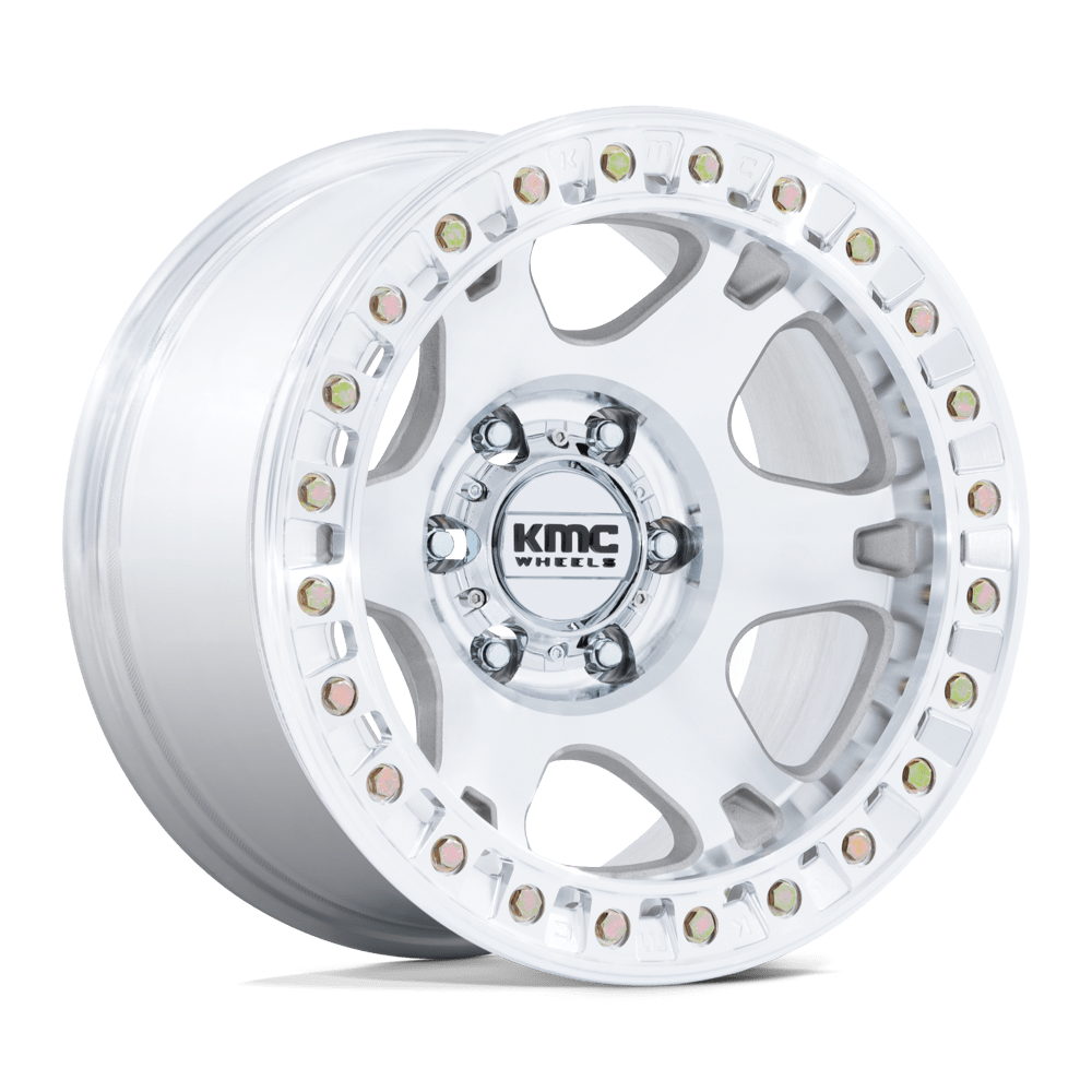 KMC KM238 VI Beadlock Wheel - Machined