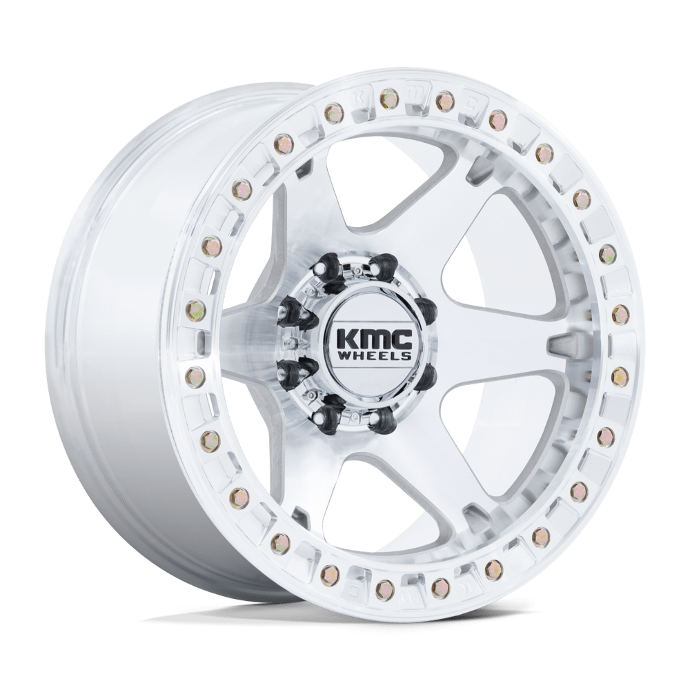 KMC KM238 VI Beadlock Wheel - Machined