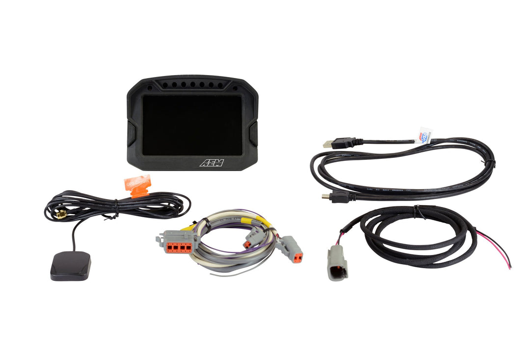 AEM CD-5G Carbon Non-Logging Display with Internal GPS | SKU 30-5602