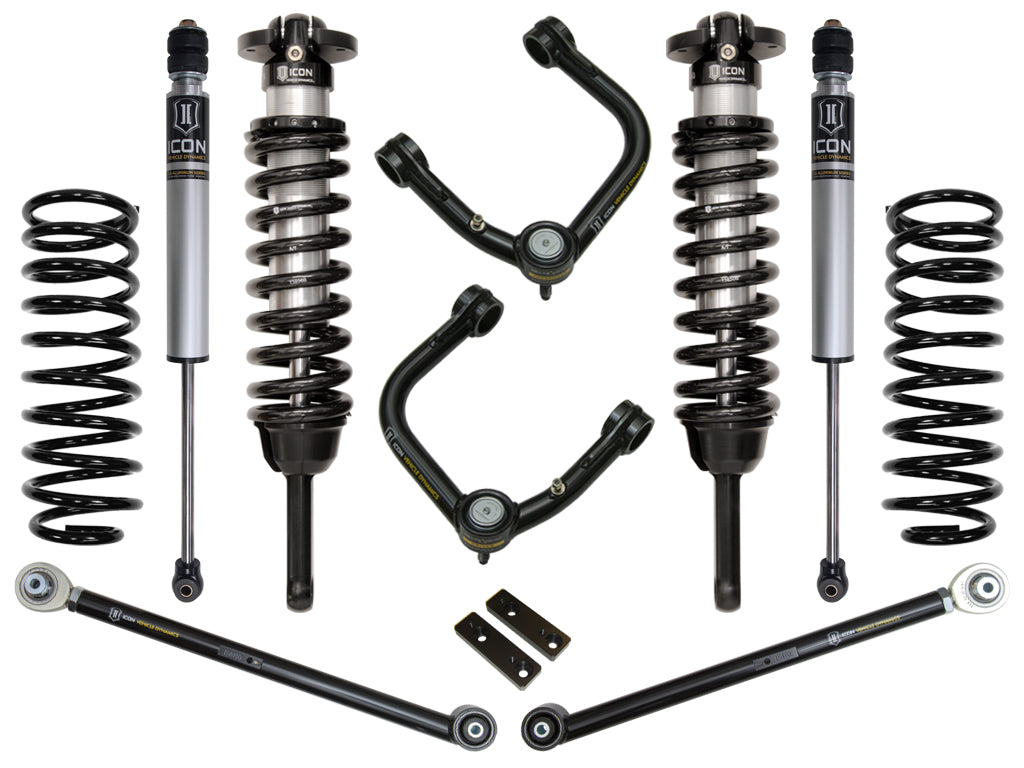 ICON 03-09 4Runner/FJ Cruiser 0-3.5" Lift Stage 3 Suspension System Tubular UCA (K53053T)