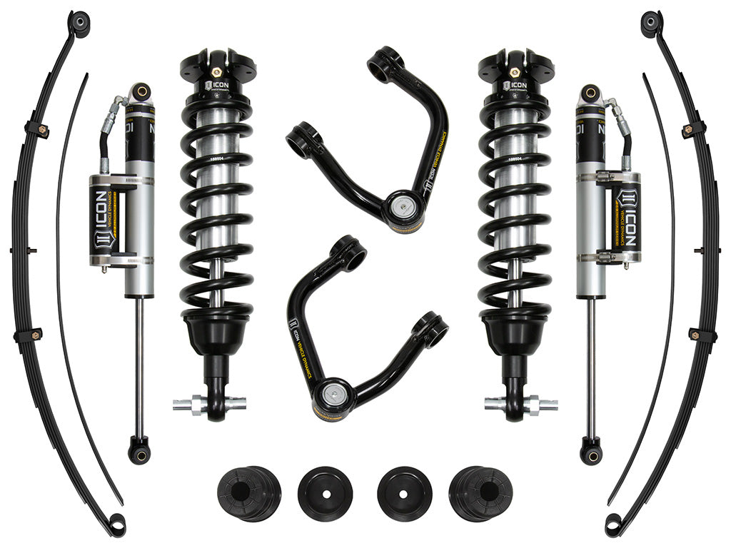 ICON 19-21 Ford Ranger 0-3.5" Lift Stage 6 Susp System Tubular UCA Al Knuckle (K93206TA)