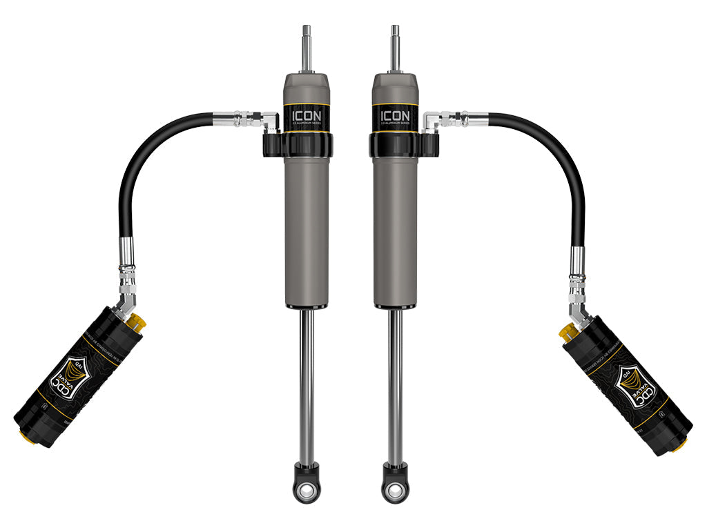 ICON 2023-2026 Ford F-250/350 Super Duty 4WD 4.5" Lift Front VS 2.5 Shocks Remote Res w/CDCV Pair