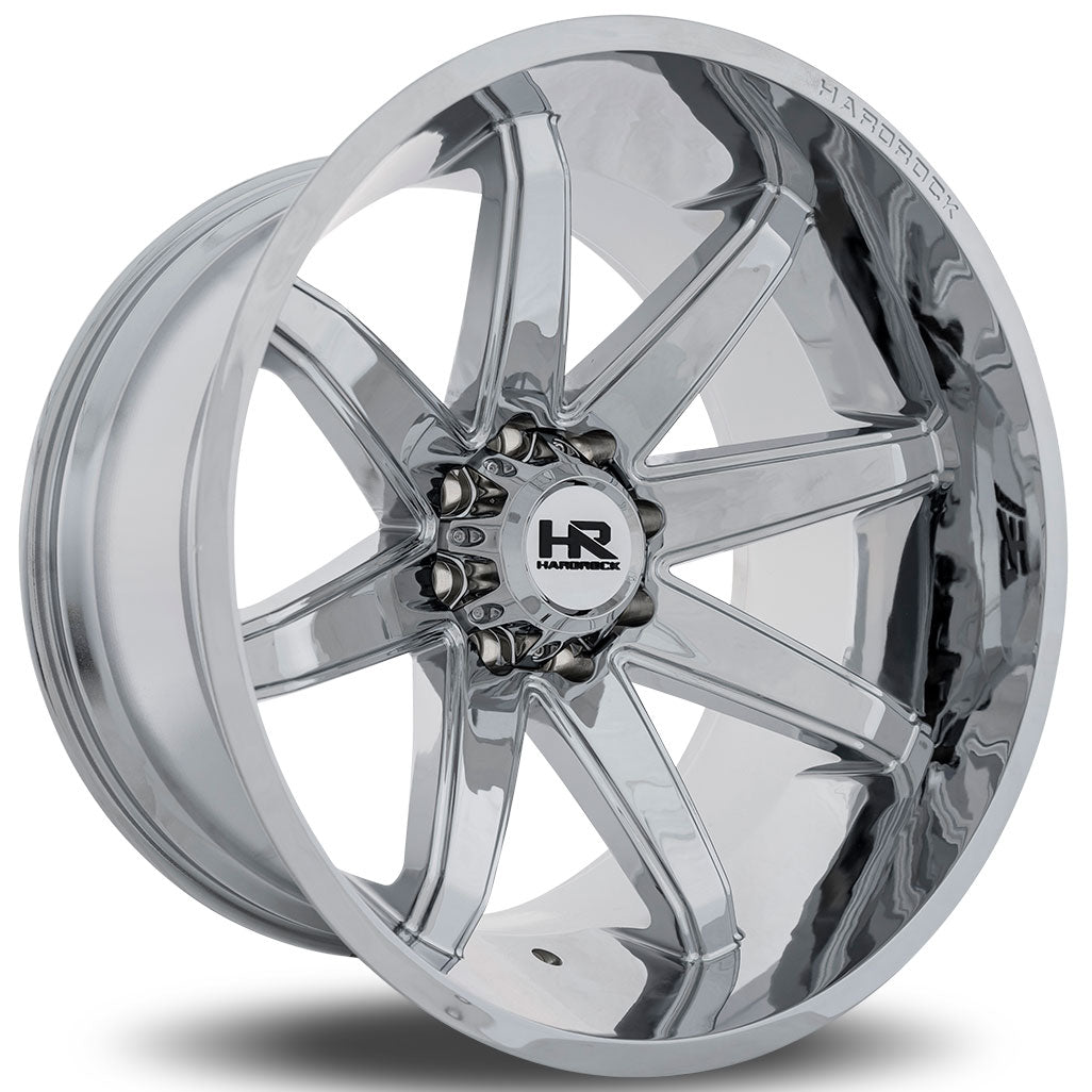 Hardrock Offroad H502 Painkiller Xposed | 20x9 | 8 On 170 | Offset 0 | Chrome | SKU H502-209070000C
