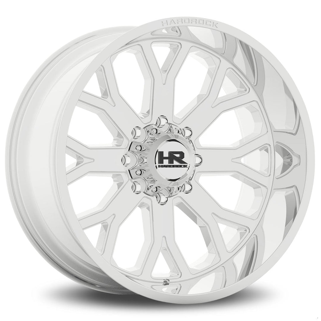 Hardrock Offroad H504 Slammer Xposed | 24x12 | 8 On 165.1 | Offset -44 | Chrome | SKU H504-241281144C