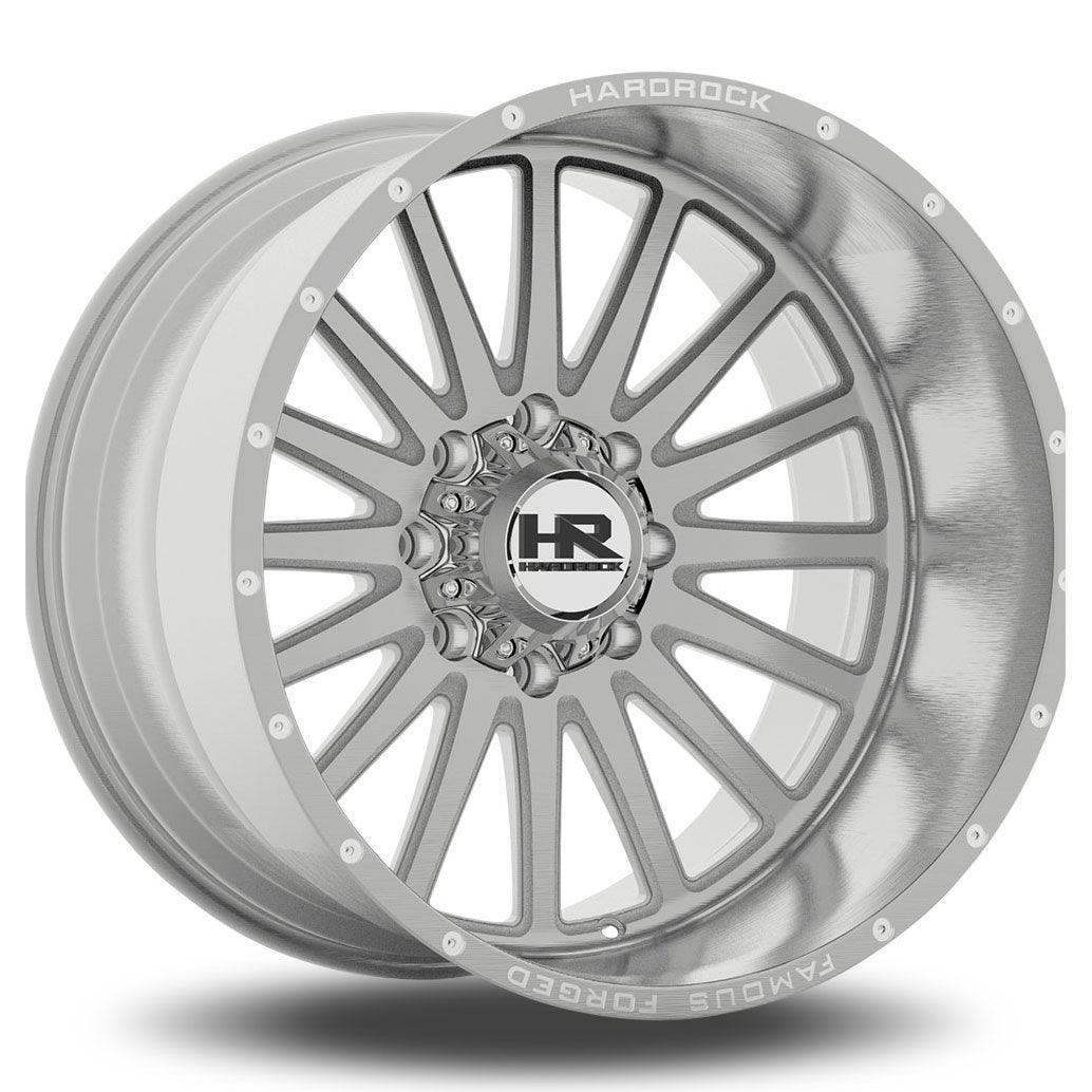 Hardrock Offroad H802 Famous Forged | 24x12 | 8 On 170 | Offset -51 | Polished | SKU H802-241270151P