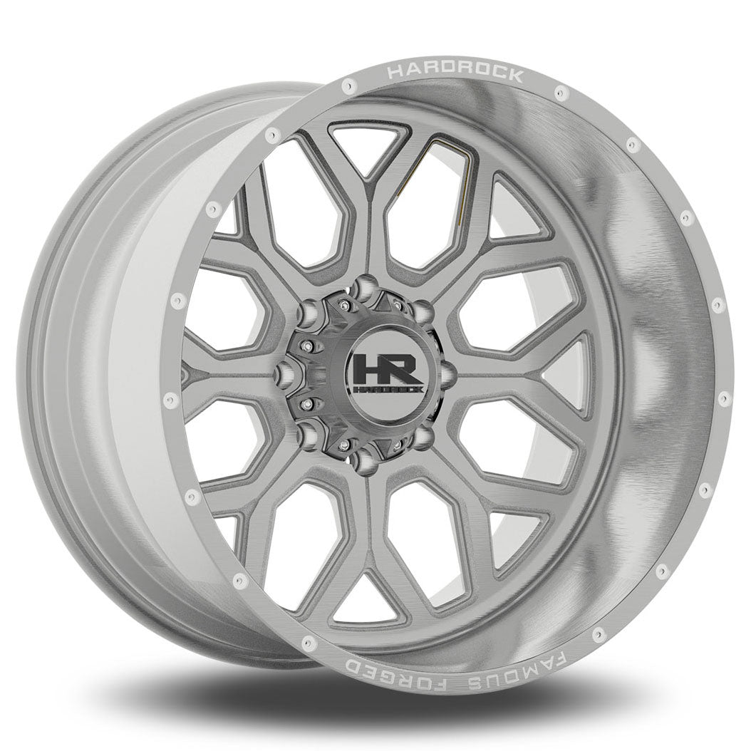 Hardrock Offroad H804 Famous Forged | 24x14 | 5 On 127 | Offset -76 | Polished | SKU H804-241473176P
