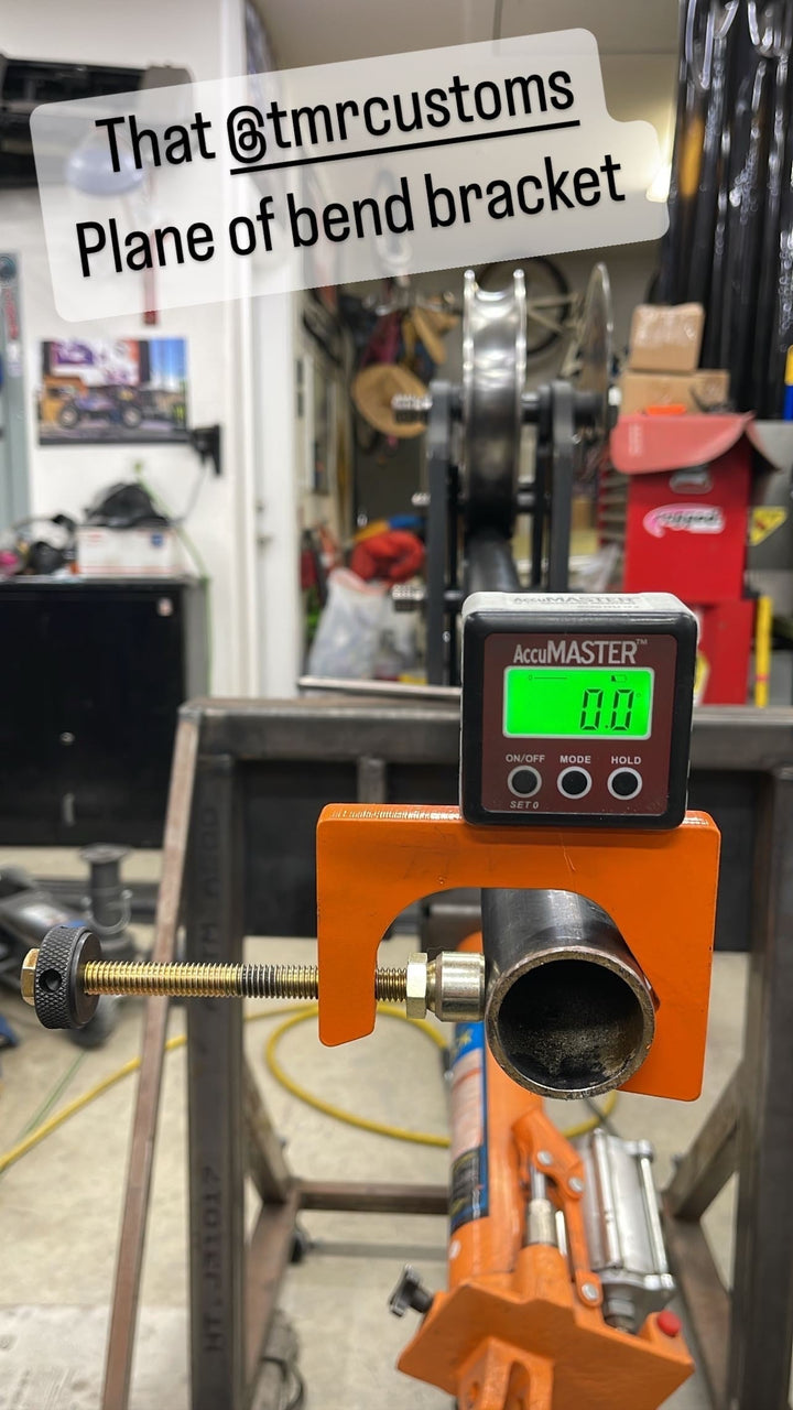 TMR Customs Plane of Bend Bracket/Tube Rotation Gauge
