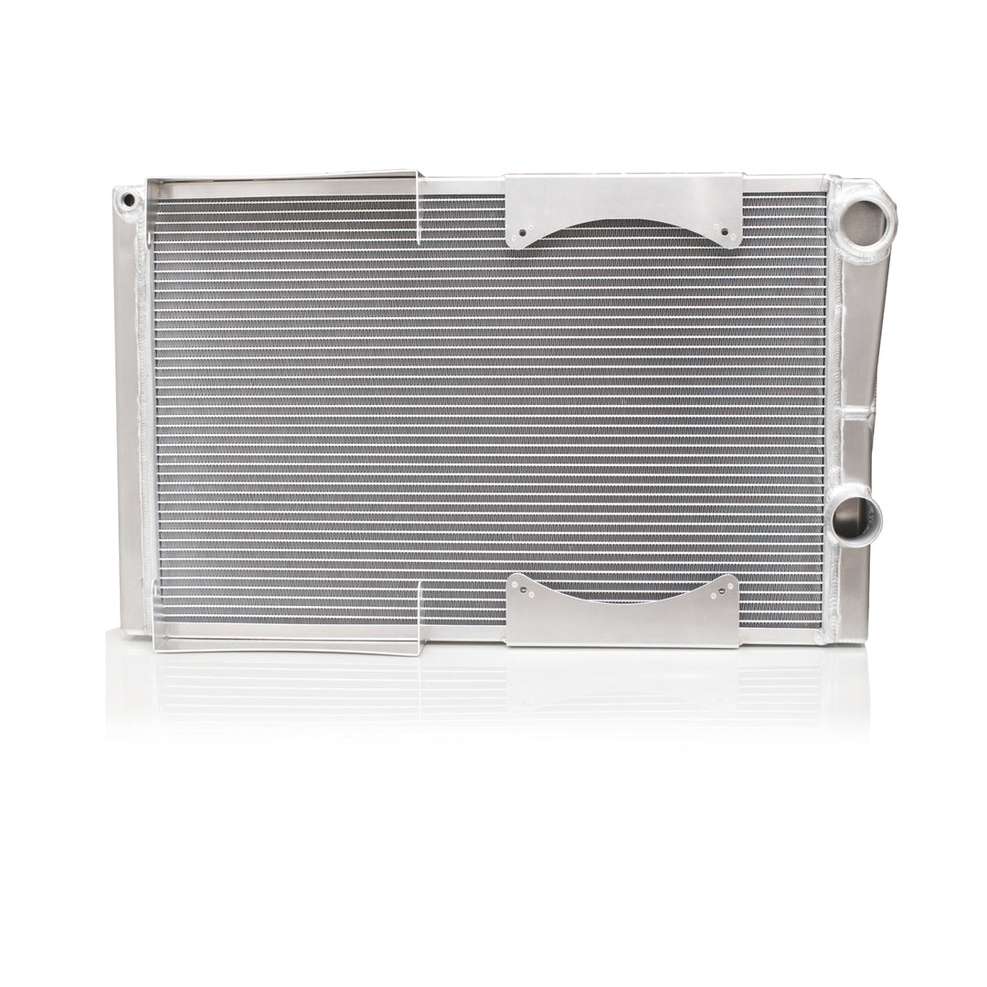 C&R Lightweight Late Model Radiator 2-Pass Closed 27.5" x 16.25" 1-3/4" High Outlet 912-28161