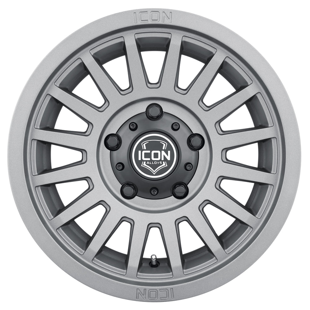 ICON Alloys Recon SLX Charcoal 18x9 6x135 6mm Offset 5.25" BS (3618906352CH)