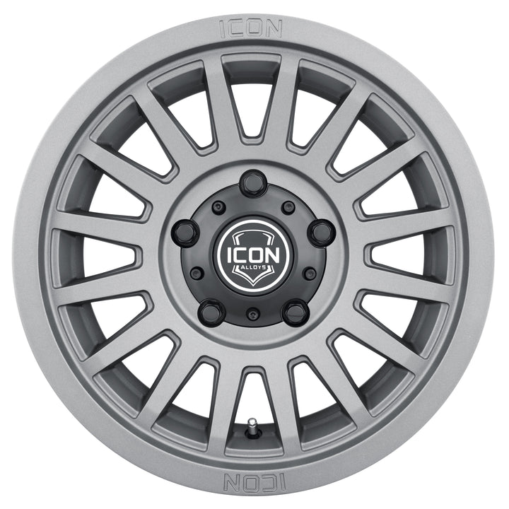 ICON Alloys Recon SLX Charcoal 18x9 6x135 6mm Offset 5.25" BS (3618906352CH)