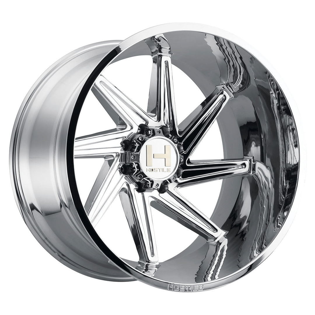 Hostile H119 Dagr | 22x12 | 6 On 139.7 | Offset -44 | Chrome | SKU H119-2212655047C-R