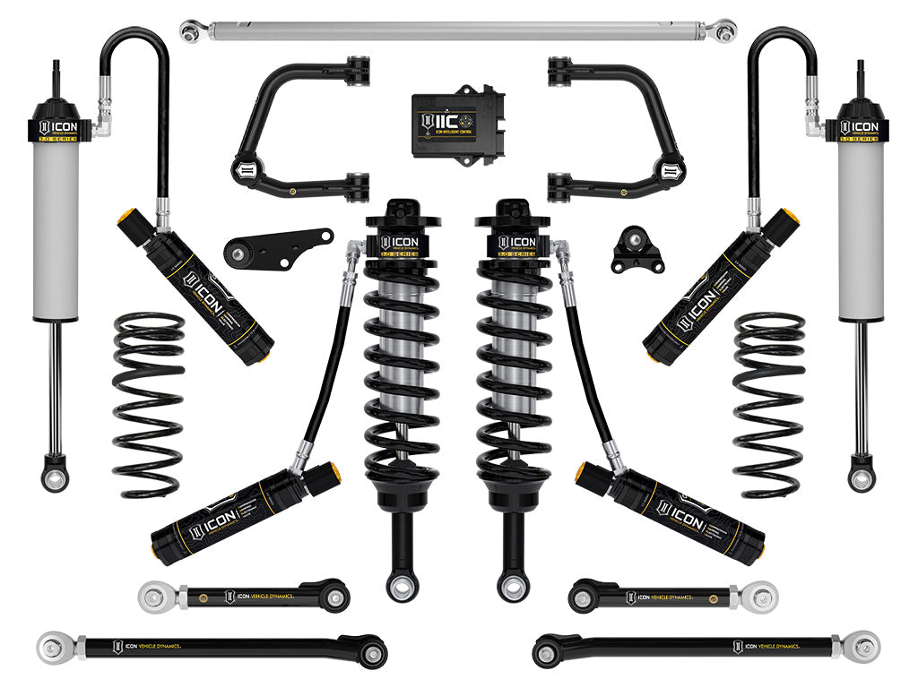 ICON 2025-2026 Toyota 4Runner 4WD Hybrid 2.25-3" Lift Stage 2 3.0 Suspension w/CDEV Tubular