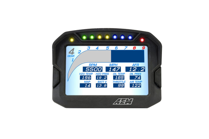 AEM CD-5G Carbon Non-Logging Display with Internal GPS | SKU 30-5602