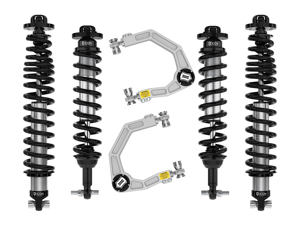 ICON 2021-2026 Ford Bronco Sasquatch 2-3" Lift Stage 3 Suspension System Billet (K40013)