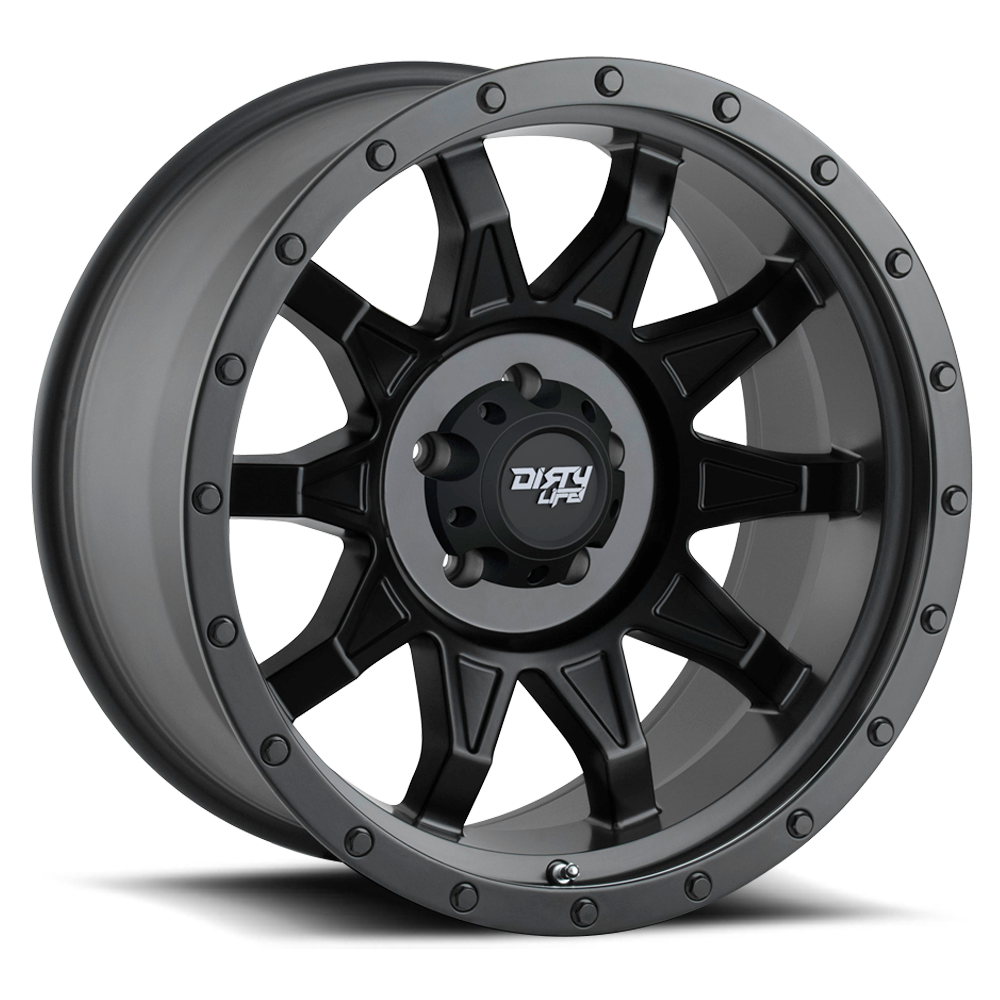 Dirty Life Race Wheels RoadKill 9301 Matte Black 18x9 8x165.1 -12mm Wheel | SKU 9301-8981MB12N-HCLL
