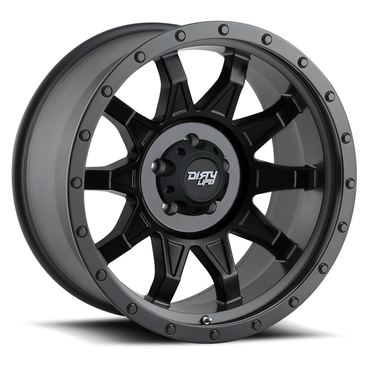 Dirty Life Race Wheels RoadKill 9301 Matte Black 18x9 8x165.1 -12mm Wheel | SKU 9301-8981MB12N-HCLL
