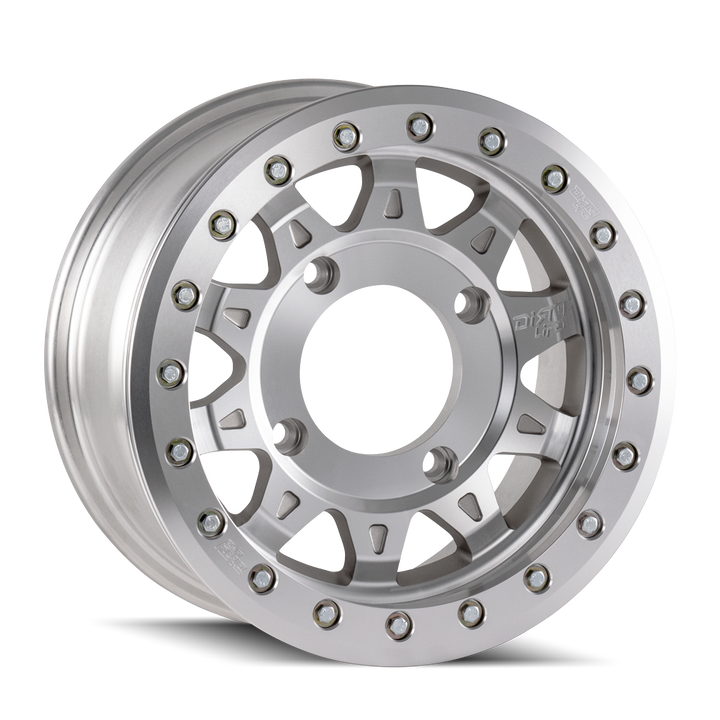 Dirty Life Race Wheels Roadkill Race 9302 Machined 14x7 4x156 +13mm Wheel | SKU 9302-47101M-HCLL