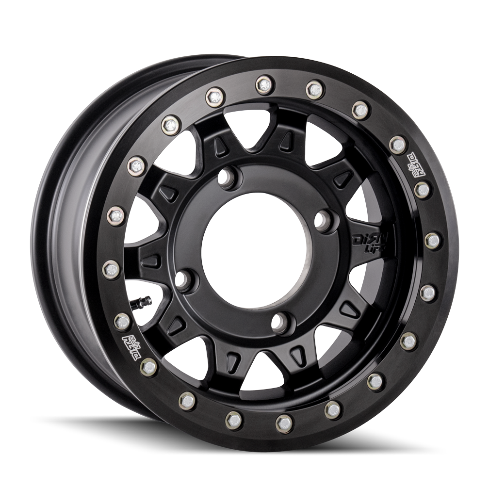 Dirty Life Race Wheels Roadkill Race 9302 Satin Black 15x7 4x156 +13mm Wheel | SKU 9302-57101MB-HCLL