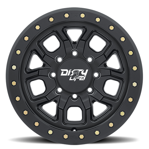 Dirty Life Race Wheels DT-1 9303 Satin Black 17x9 8x170 -12mm Wheel | SKU 9303-7970MB-HCLL