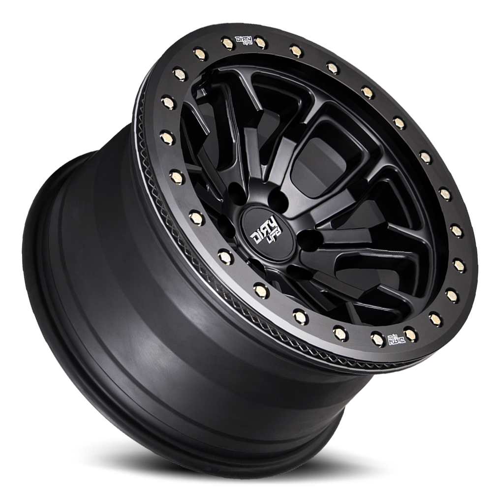 Dirty Life Race Wheels DT-1 9303 Satin Black 17x9 5x127 -38mm Wheel | SKU 9303-7973MB38-HCLL