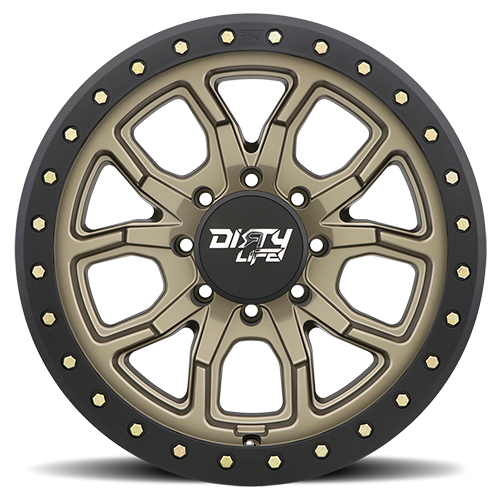 Dirty Life Race Wheels DT-1 9303 Satin Bronze 17x9 8x165.1 -12mm Wheel | SKU 9303-7981MGD-HCLL