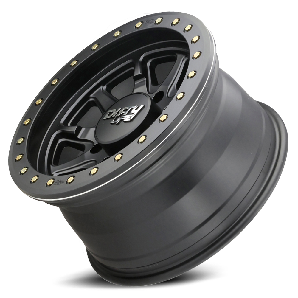Dirty Life Race Wheels DT-2 9304 Satin Black 20x9 6x139.7 0mm Wheel | SKU 9304-2983MB00-HCLL