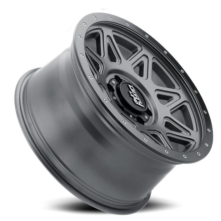 Dirty Life Race Wheels Theory 9305 Satin Gunmetal 18x9 5x127 0mm Wheel | SKU 9305-8973MGT-HCLL
