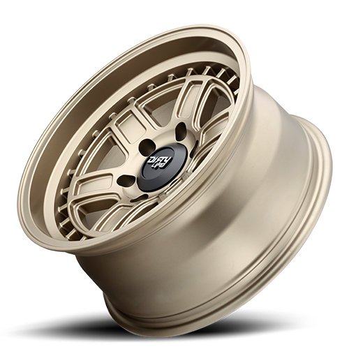 Dirty Life Race Wheels Cage 9308 Matte Gold 17x8.5 5x127 -6mm Wheel | SKU 9308-7873MGD-HCLL