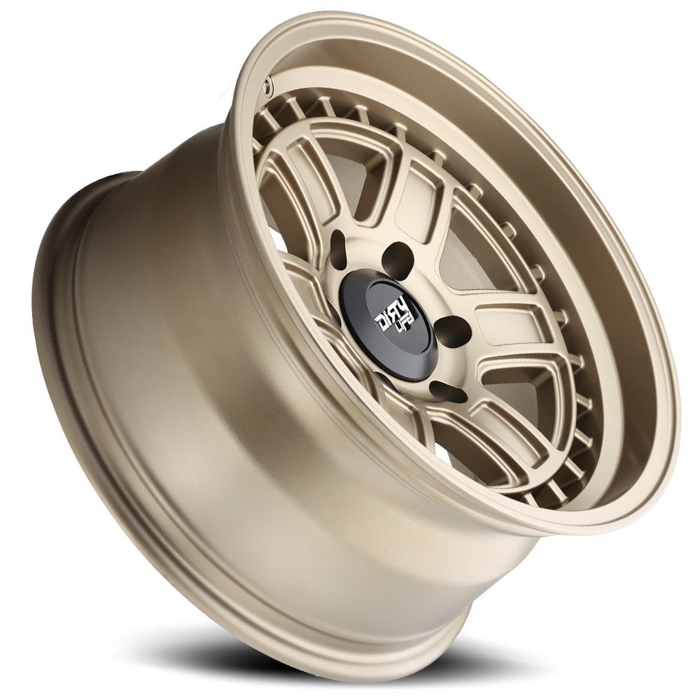 Dirty Life Race Wheels Cage 9308 Matte Gold 17x8.5 6x139.7 -6mm Wheel | SKU 9308-7883MGD-HCLL