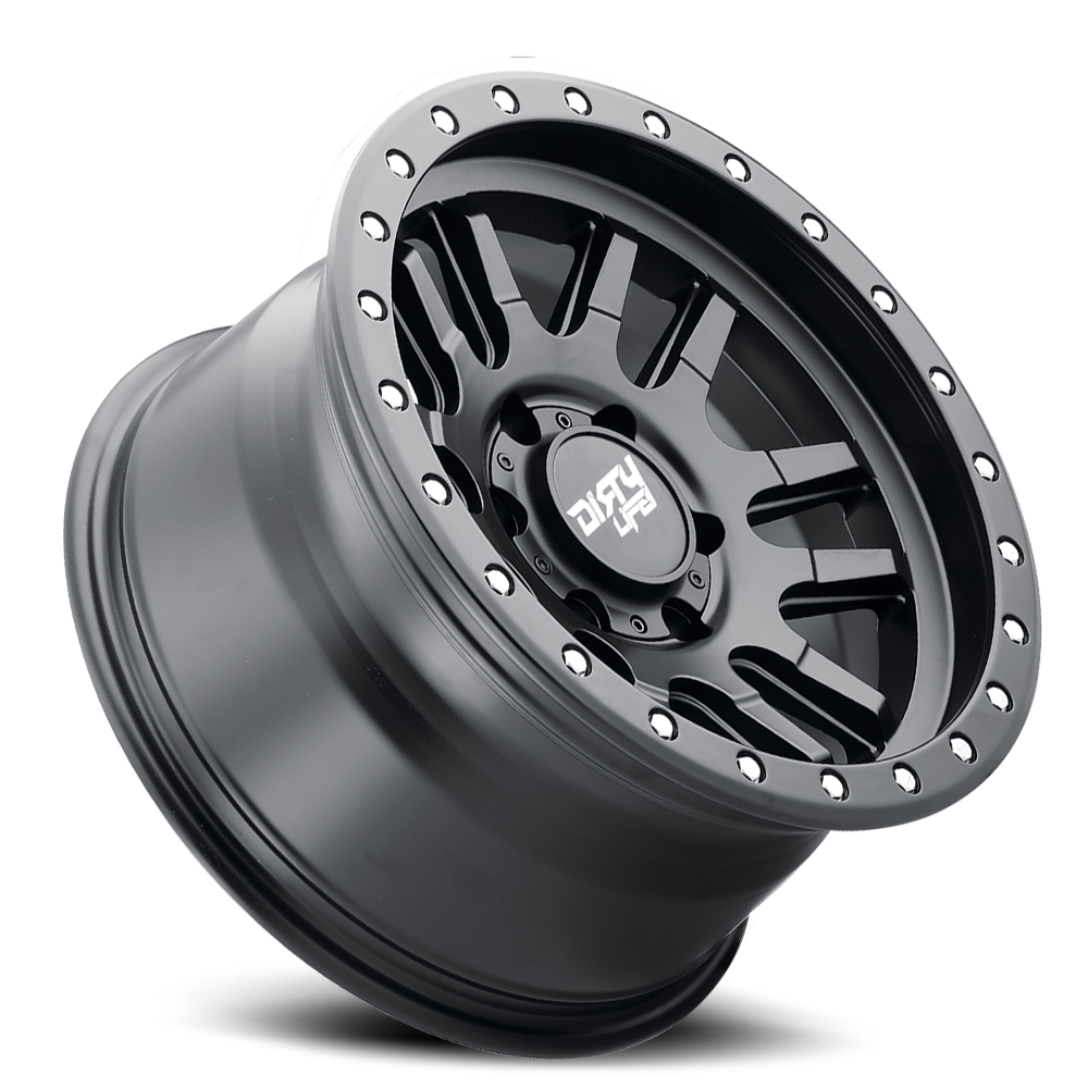Dirty Life Race Wheels Canyon Pro 9309 Satin Black 17x9 5x150 0mm Wheel | SKU 9309-7950MB0-HCLL