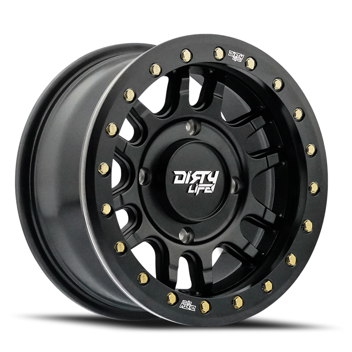 Dirty Life Race Wheels Canyon Pro SXS 9309R Matte Black 15x7 4x156 +13mm Wheel | SKU 9309R-57101MB-HCLL