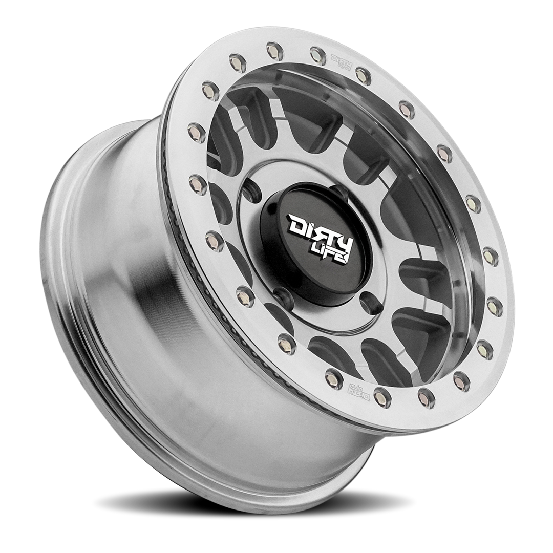 Dirty Life Race Wheels Canyon Pro SXS 9309R Machined 15x7 4x156 +13mm Wheel | SKU 9309R-57101M-HCLL
