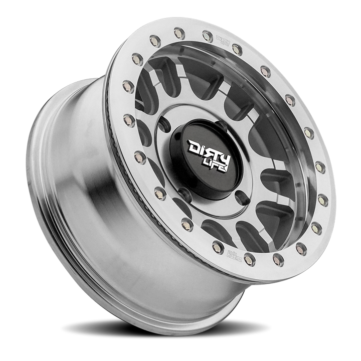 Dirty Life Race Wheels Canyon Pro SXS 9309R Machined 15x7 4x156 +13mm Wheel | SKU 9309R-57101M-HCLL