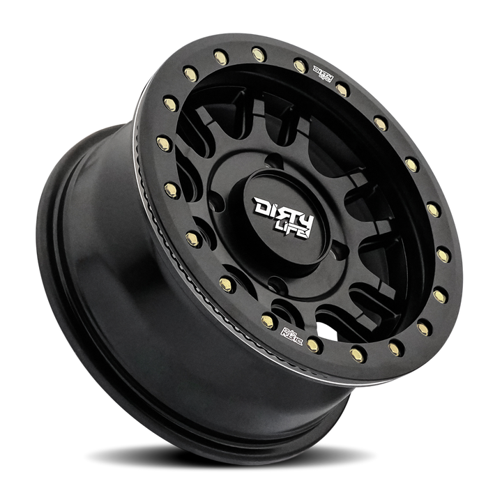 Dirty Life Race Wheels Canyon Pro SXS 9309R Matte Black 15x7 4x137 +13mm Wheel | SKU 9309R-57102MB-HCLL