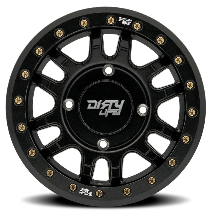 Dirty Life Race Wheels Canyon Pro SXS 9309R Matte Black 15x7 4x137 +13mm Wheel | SKU 9309R-57102MB-HCLL
