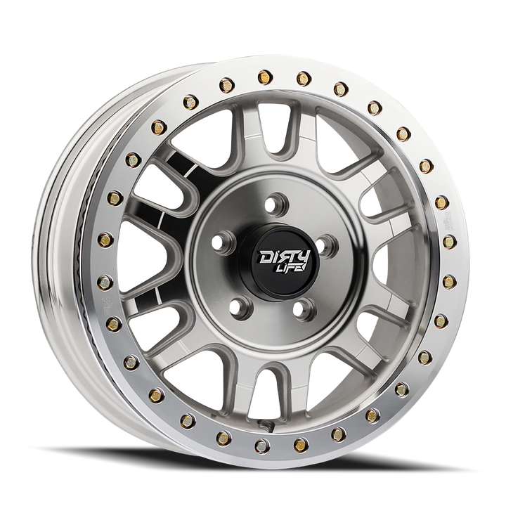 Dirty Life Race Wheels Canyon Pro SXS 9309R Machined 15x7 5x114.3 +38mm Wheel | SKU 9309R-5765M38-HCLL