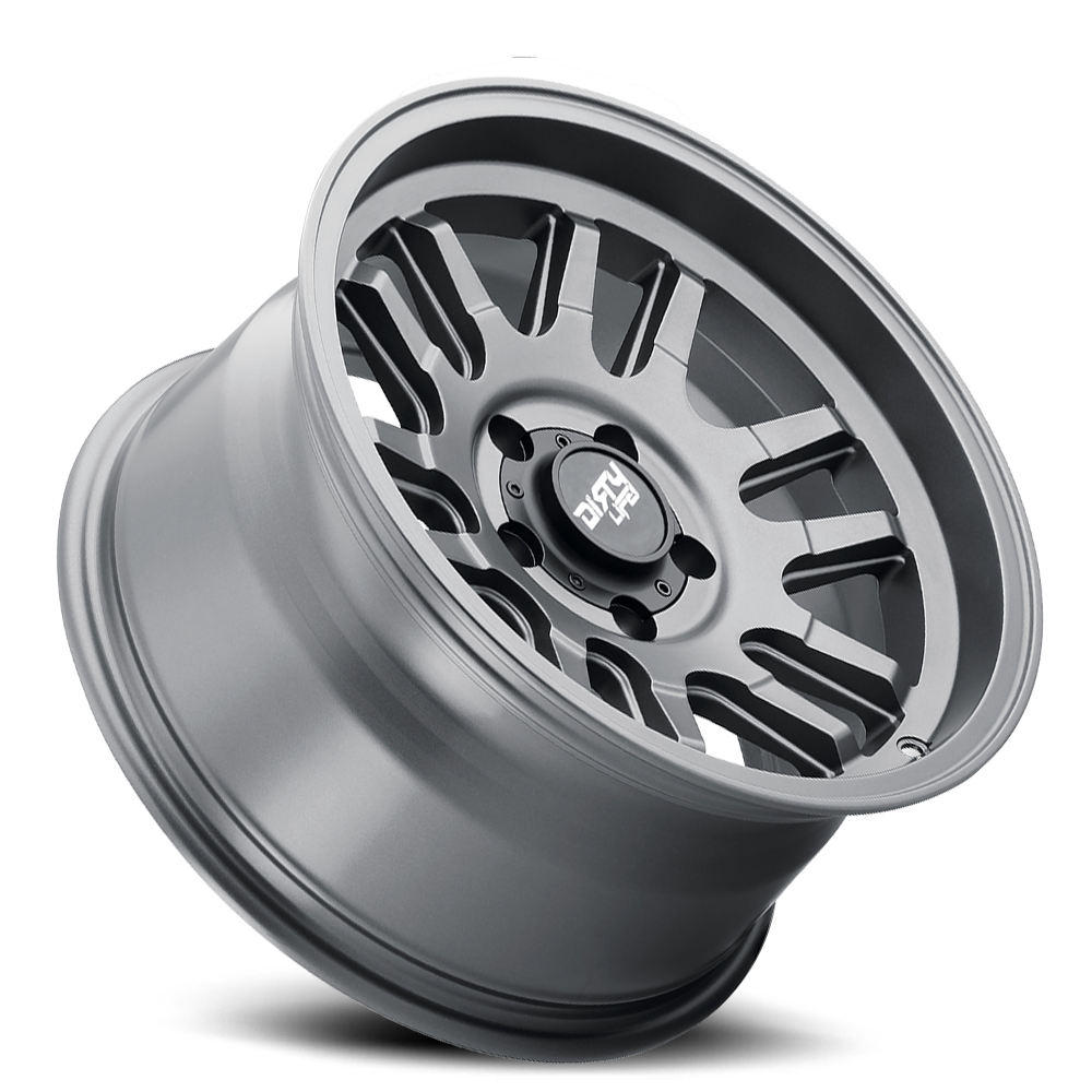 Dirty Life Race Wheels Canyon 9310 Satin Graphite 17x9 5x127 -38mm Wheel | SKU 9310-7973MGT38-HCLL
