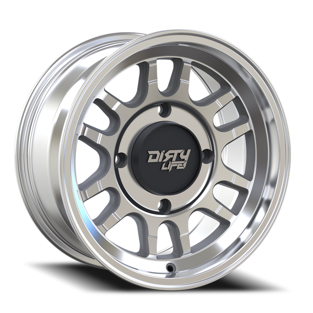 Dirty Life Race Wheels Canyon Sport SXS 9310S Machined 15x7 4x156 +13mm Wheel | SKU 9310S-57101M-HCLL