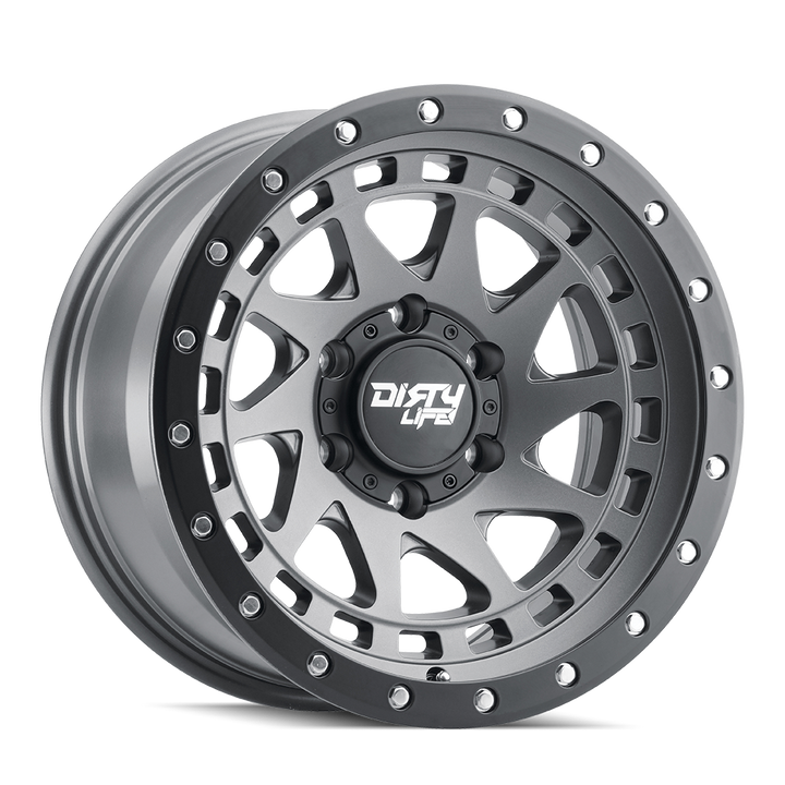 Dirty Life Race Wheels Enigma Pro 9311 Satin Graphite 17x9 8x170 -12mm Wheel | SKU 9311-7970MGT12-HCLL