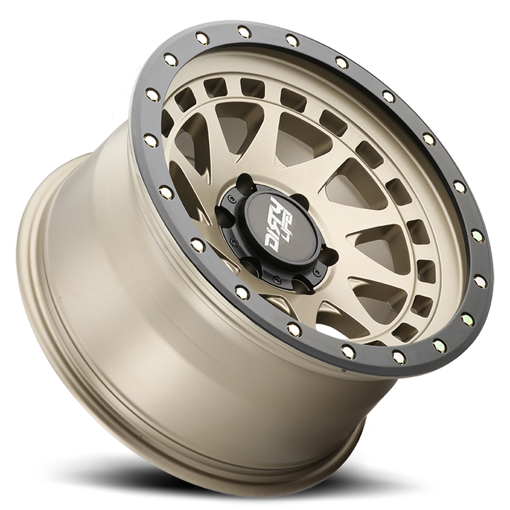Dirty Life Race Wheels Enigma Pro 9311 Satin Gold 17x9 6x139.7 -12mm Wheel | SKU 9311-7983MGD12-HCLL