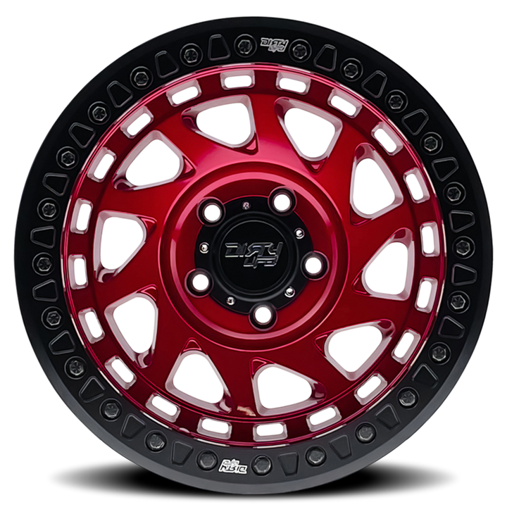 Dirty Life Race Wheels Enigma Race 9313 Gloss Crimson Candy Red 17x9 6x135 -38mm Wheel | SKU 9313-7936R38-HCLL