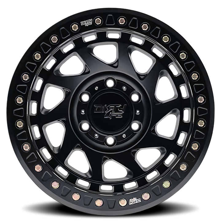 Dirty Life Race Wheels Enigma Race 9313 Matte Black 17x9 5x127 -38mm Wheel | SKU 9313-7973MB38-HCLL