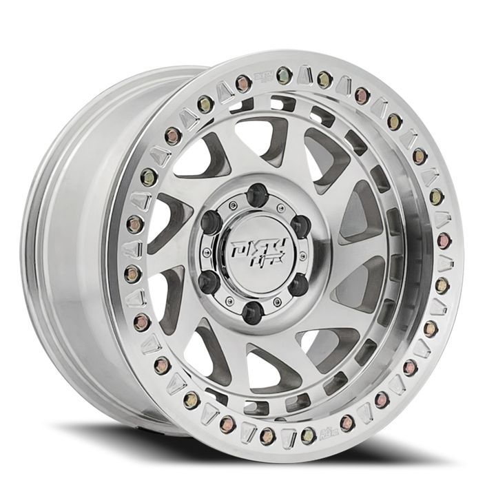 Dirty Life Race Wheels Enigma Race 9313 Machined 17x9 8x165.1 -12mm Wheel | SKU 9313-7981M12-HCLL