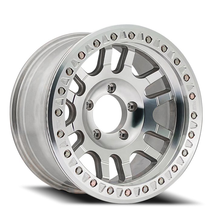 Dirty Life Race Wheels Canyon Race 9314 Machined 17x9 5x114.3 -12mm Wheel | SKU 9314-7965M12-HCLL
