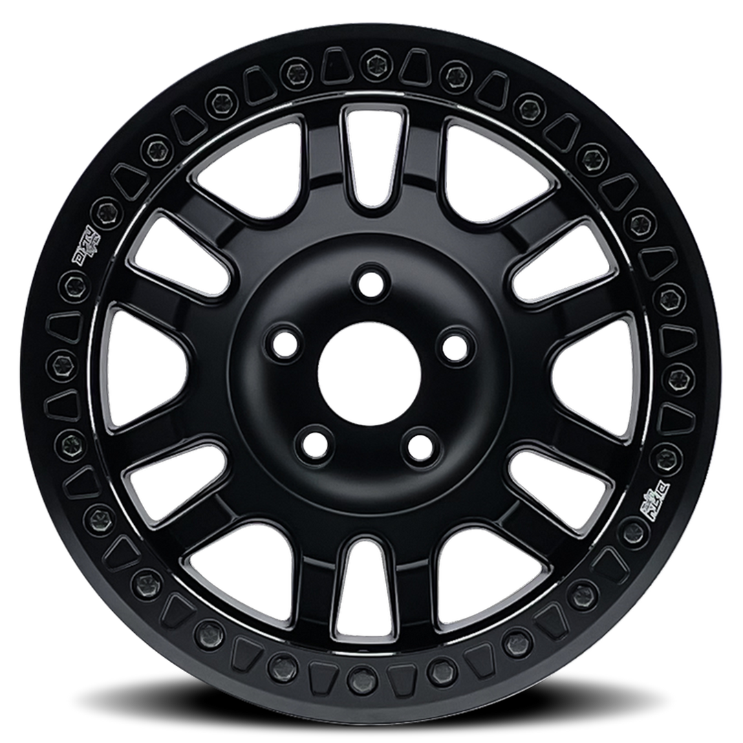 Dirty Life Race Wheels Canyon Race 9314 Matte Black 17x9 5x127 -38mm Wheel | SKU 9314-7973MB38-HCLL